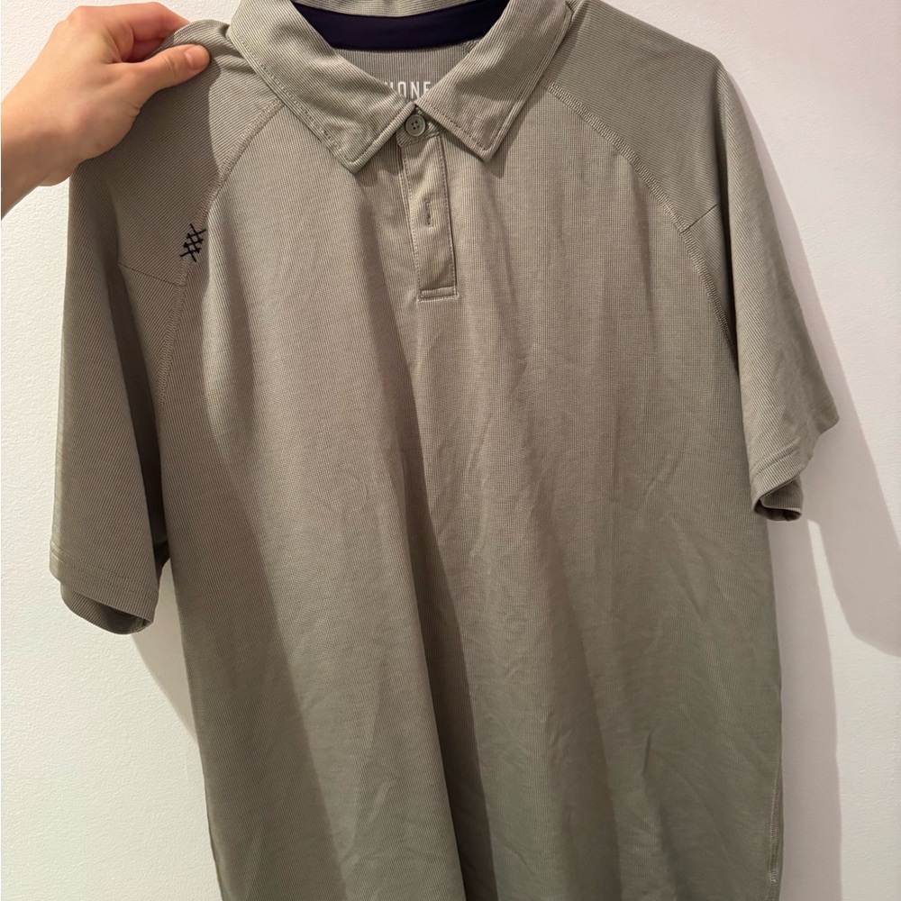 Rhône men’s polo light green